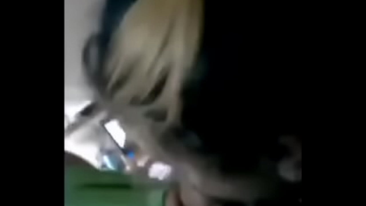 Black girl giving a blowjob