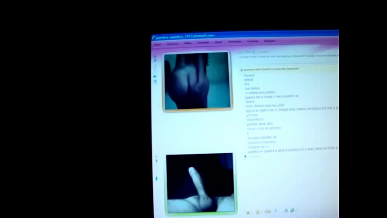 gostosa se exibindo pra mim no msn