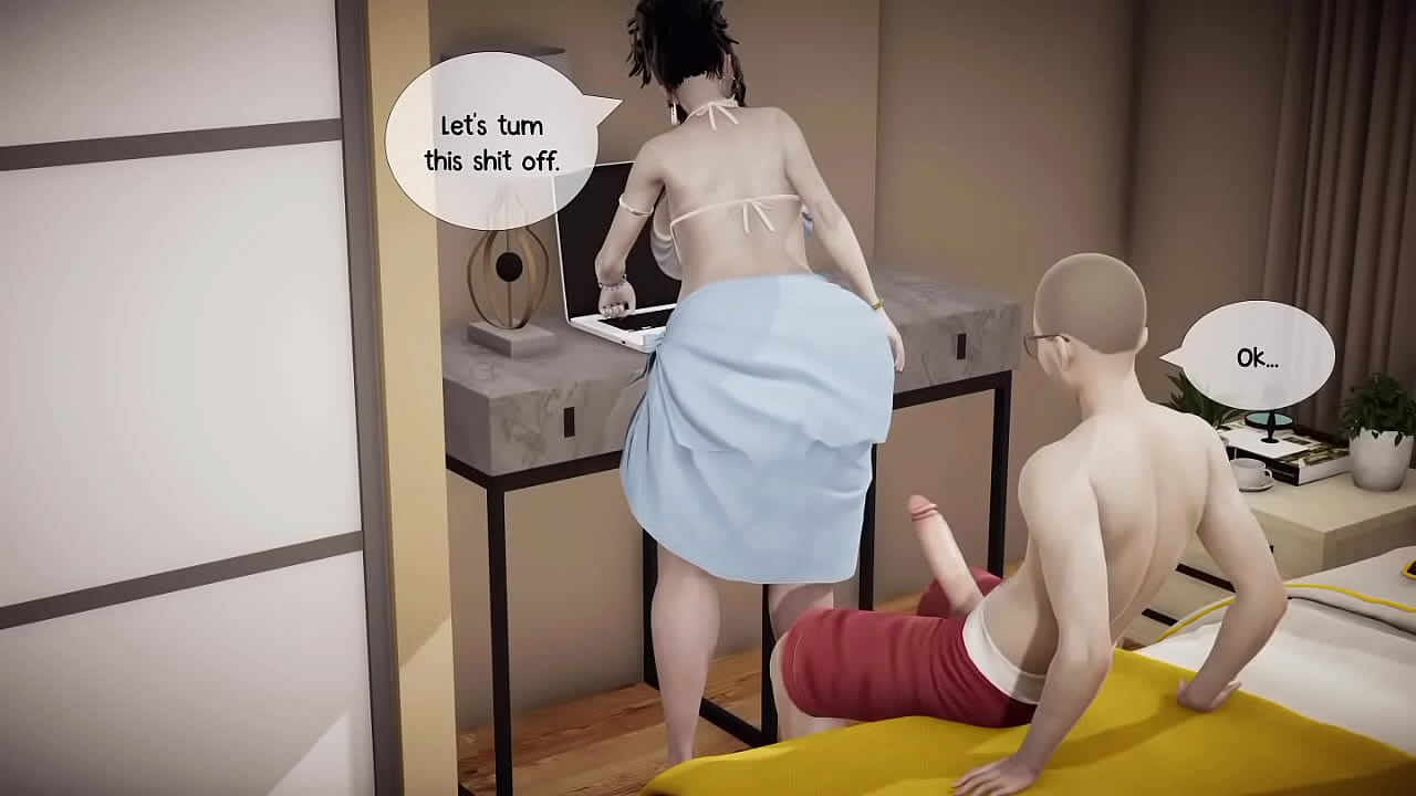 Fucking big ass stepmother with my big dick hard-core comic