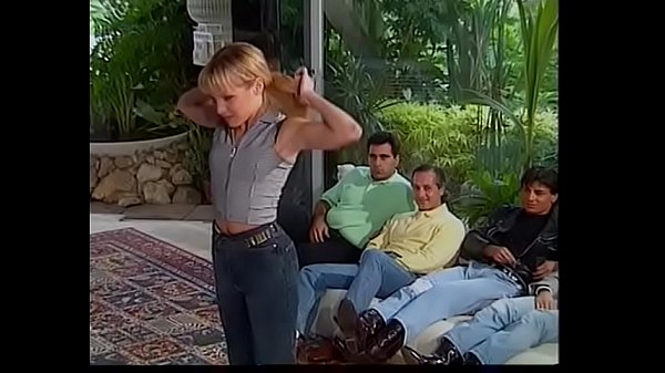 Pretty young gal with perfect tits and ass Sandy Balestra delivers herself up angry men with hard dicks