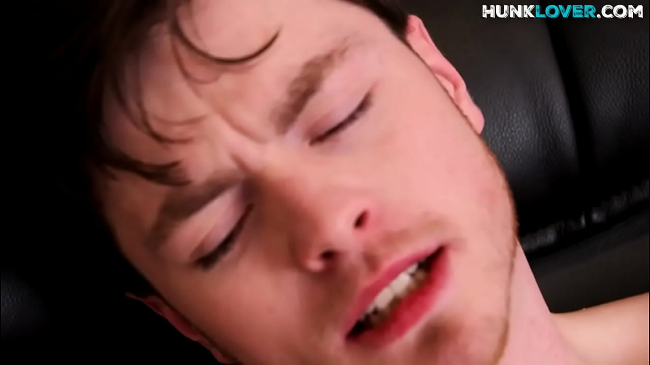 Sturdy newbie playing with nipples while masturbating