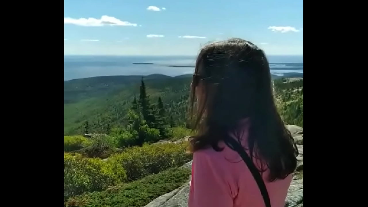 Candi Annie Loves Cadillac Moutain!