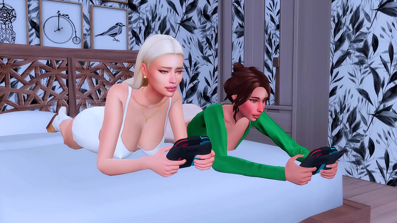 FUTA STEPSISTER FUCKED GAMER'S STEPSISTER HARD IN A BIG ASS (SIMS   ANIME HENTAI   SFM)