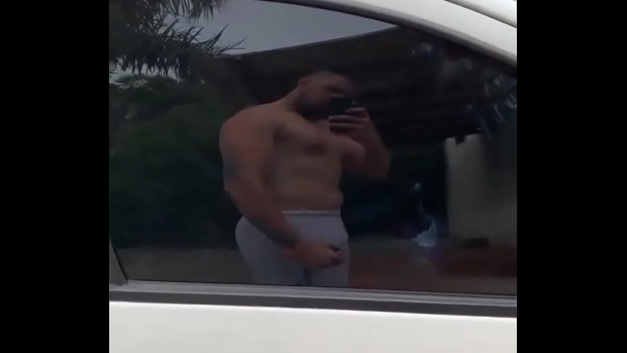 O vidro do carro me ilude d