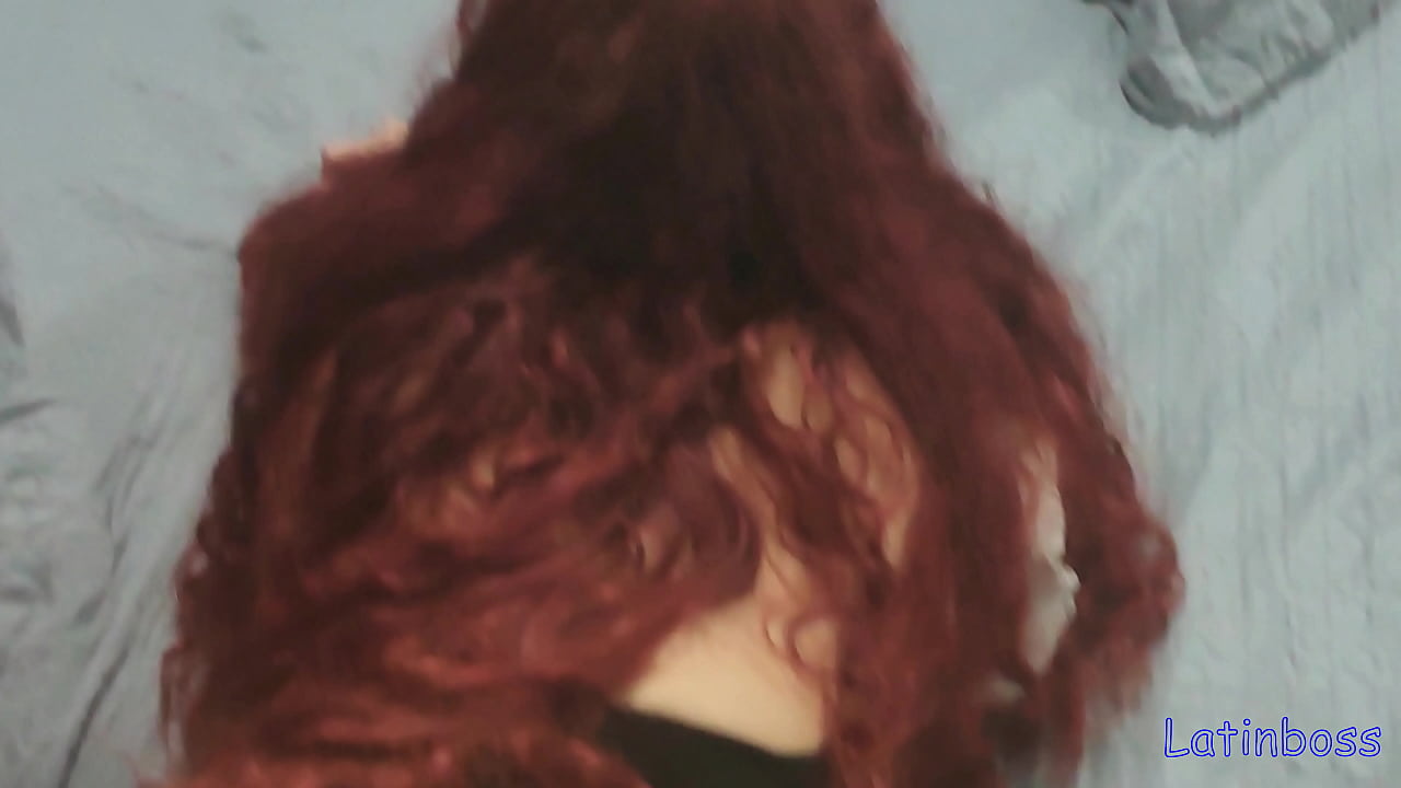 This slut loves to get fucked on her husband bed