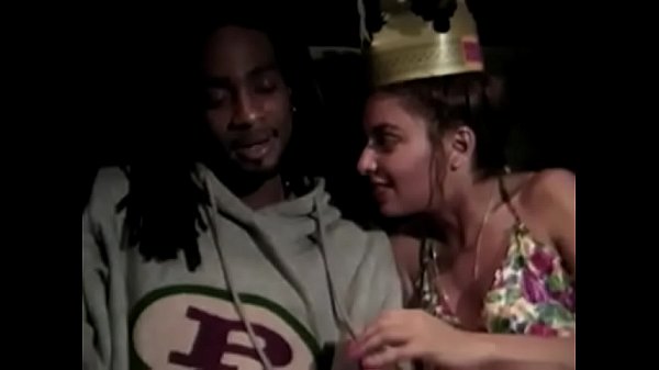 Black picks up lusty ebony beauty on the street for car fucking