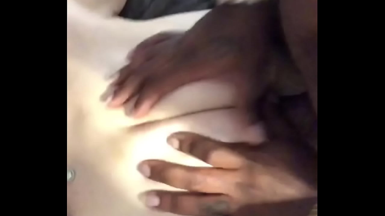 Dick between busty Latina boobs and cumshot