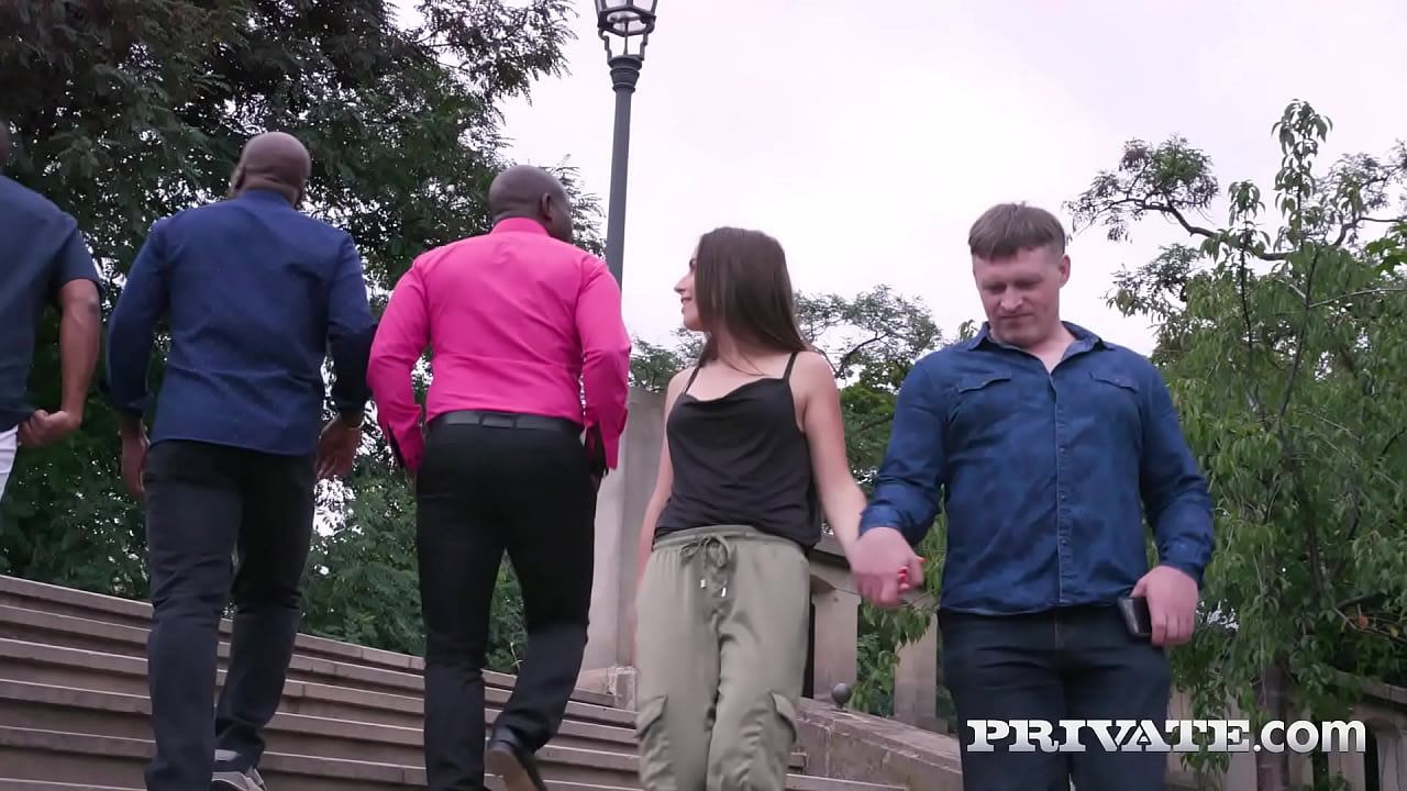 Lenna Ross Debuts with an Interracial Gangbang