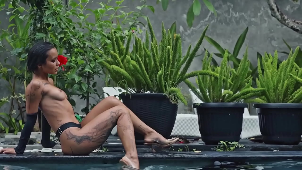 SANKTOR - INKED KOREAN GIRL TEASING WITH SMALL TITS