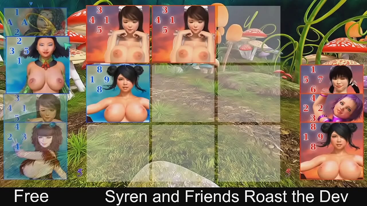 Syren and Friends Roast the Dev ( Steam demo Game) Casual,Visual Novel,Hidden Object,Colorful