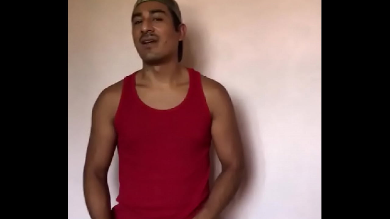 Handsome mexican male masturbating 1