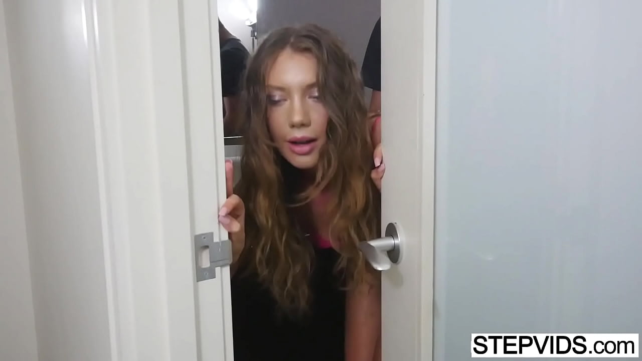 Stepbro drills stepsisters tight pussy