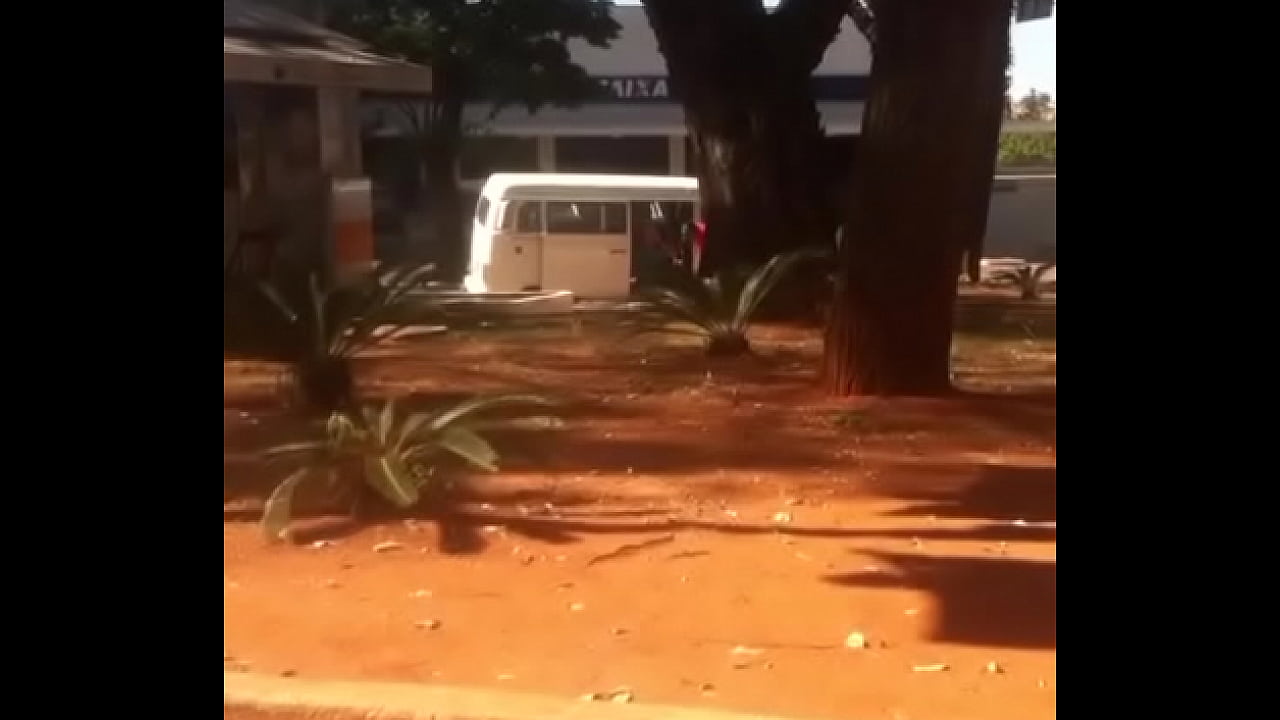 Sexo na Pra&ccedil;a 15 de Novembro em Americana-SP Filmado por Bisqui Lente Nervosa