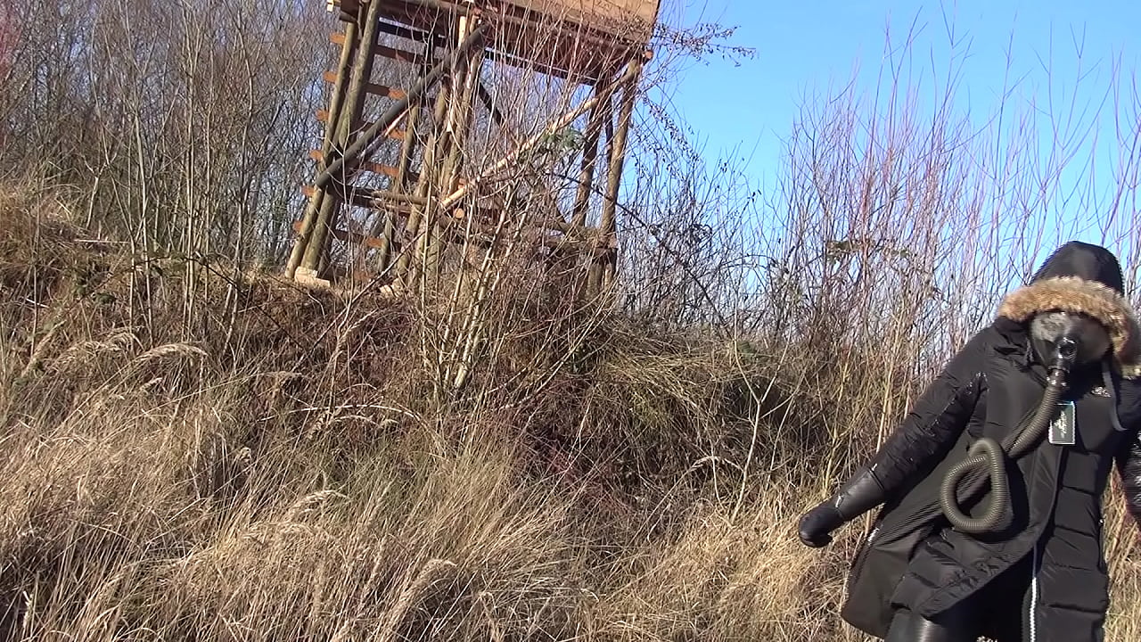 Booted Bitch wtting her waders