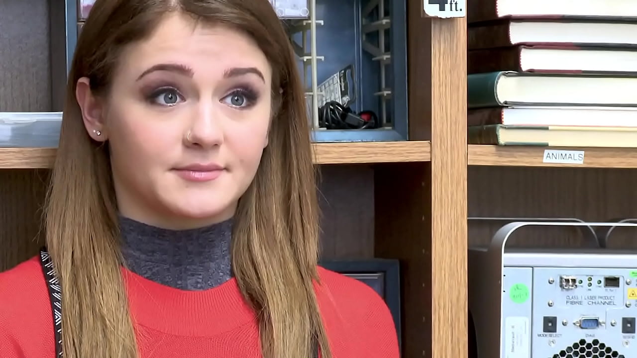 Once Rosalyn is proven guilty of stealing this horny officer subdues her into taking his big cock while she makes faces as they cum. Visit Thievez for much more.