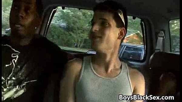 Blacks On Boys - Interracial Gay Hardcore Fuck Video 08