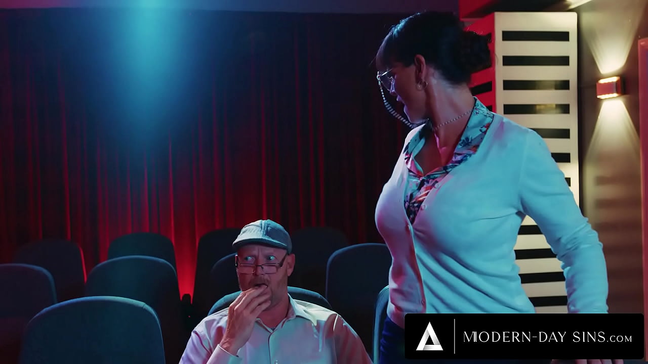 Proud Pervs - Ricky Spanish and his GF, Athena Faris, are watching a movie together when Athena gets the perfect idea -- what if she sucks him off during the movie! Let's just hope the other moviegoers in their theatre won't mind...