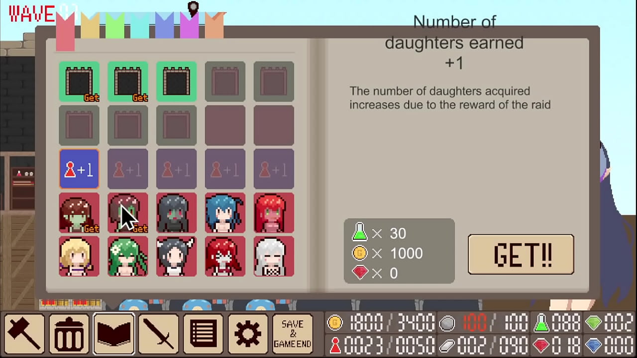 We got some new horny monsters (Raid the demon king castle) Ep 2