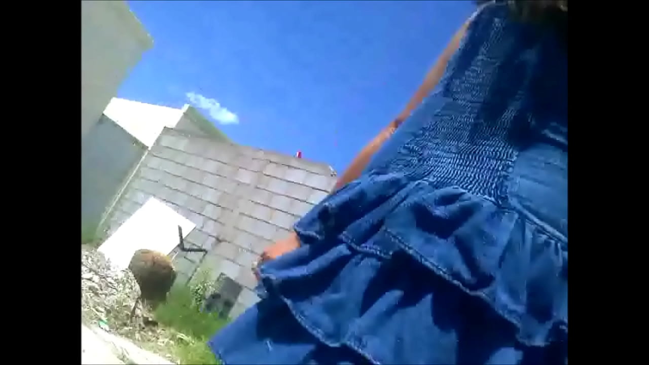 Upskirt Vecina Rica