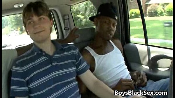 Blacks On Boys - Gay Hardcore Interracial Fuck Video 12