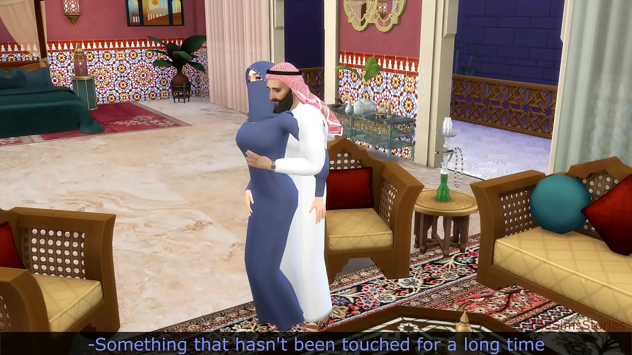 Horny Arab fucks friend's wife when he's not home