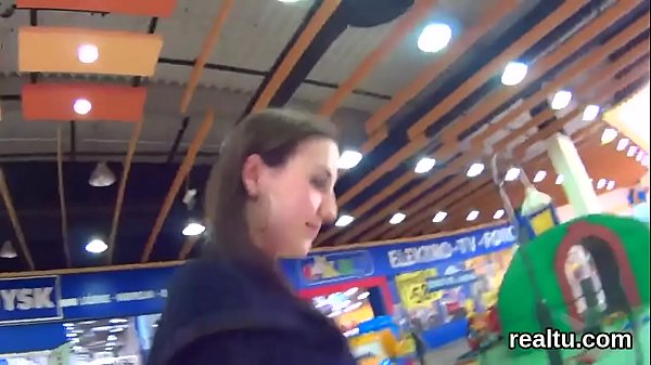 Stunning czech nympho gets tempted in the supermarket and reamed in pov