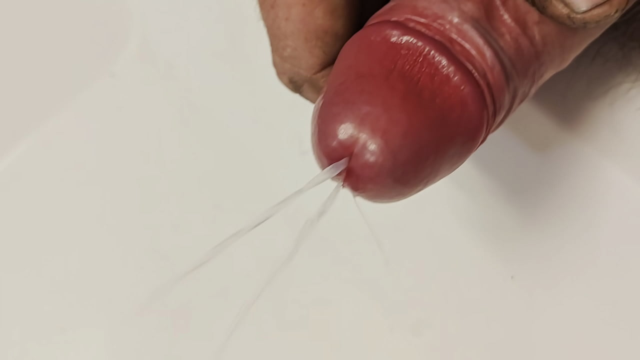 Long male orgasm followed by an amazing ejaculation