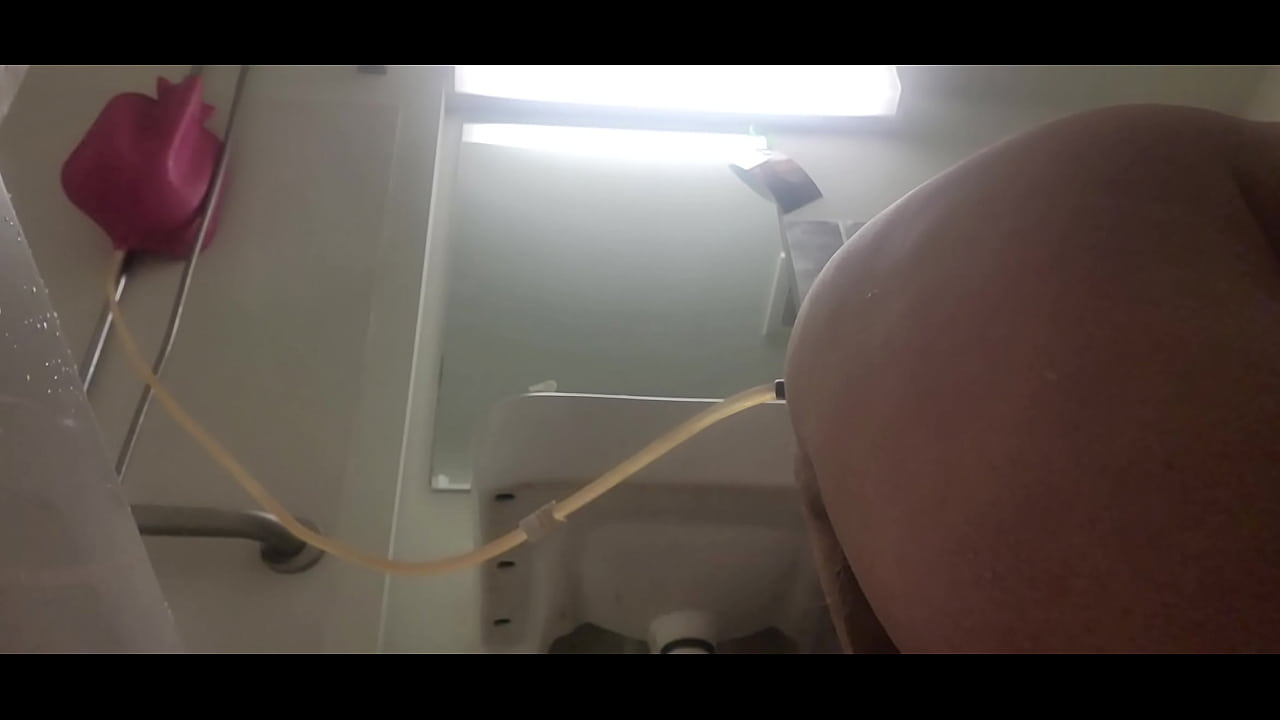 Punishment enema whimpering