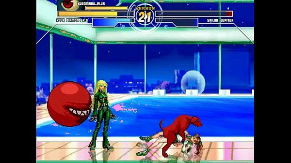 Kula Diamond & Kuromaru vs. Sailor Jupiter