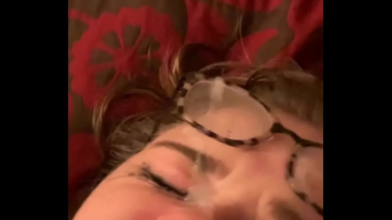 Cum dumpster small tits facial