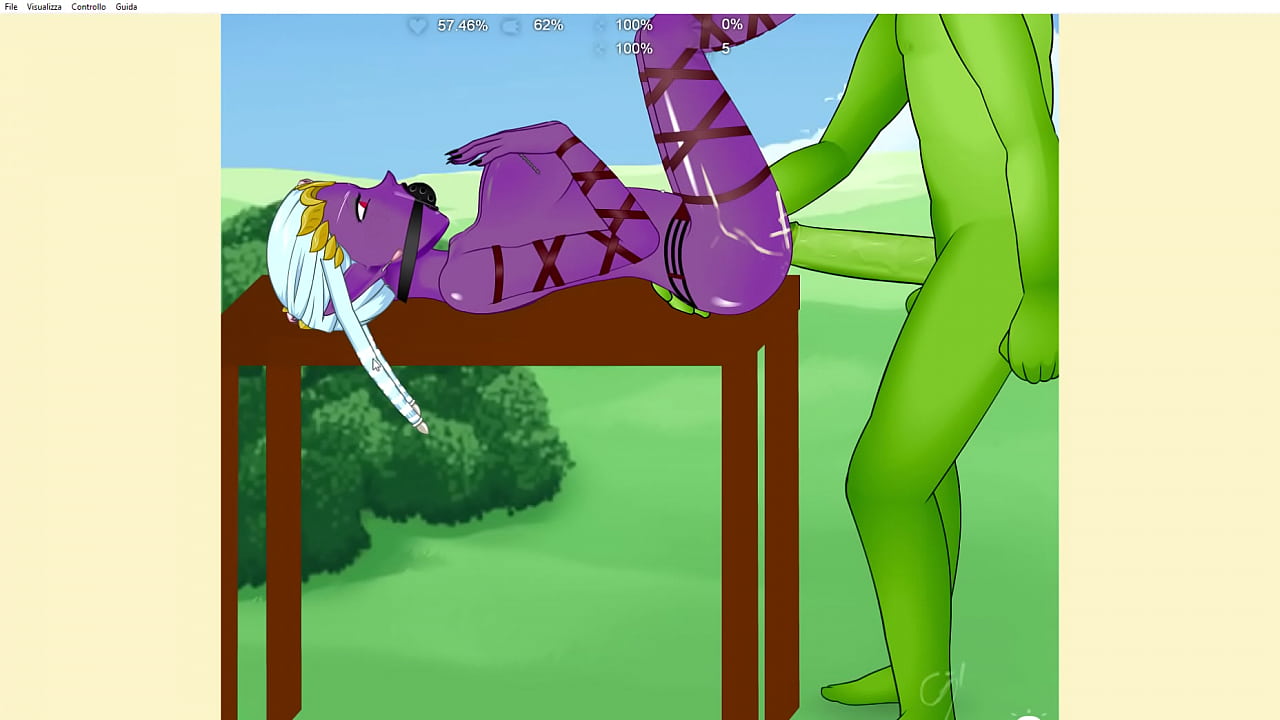 Dark hentai elf banged