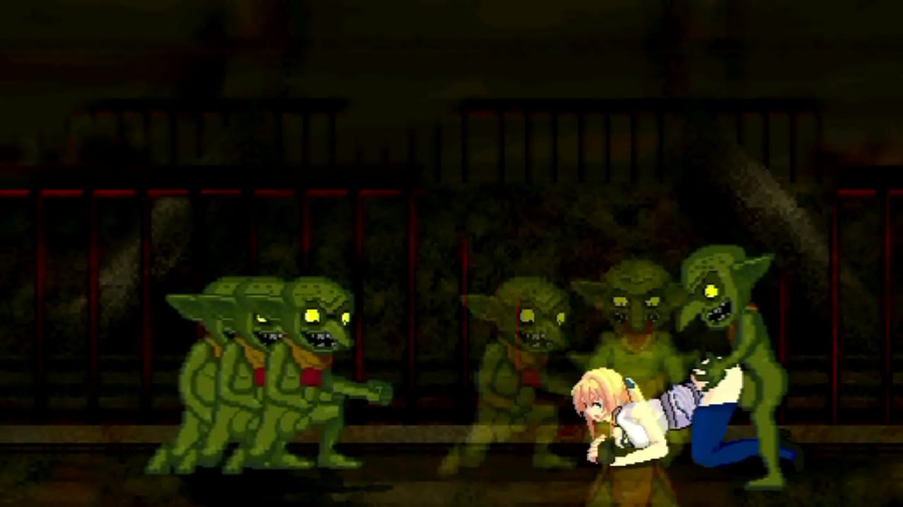 mugen ゴブリン   イアリ　桐野　他　凌辱　後配位挿入　まんぐり