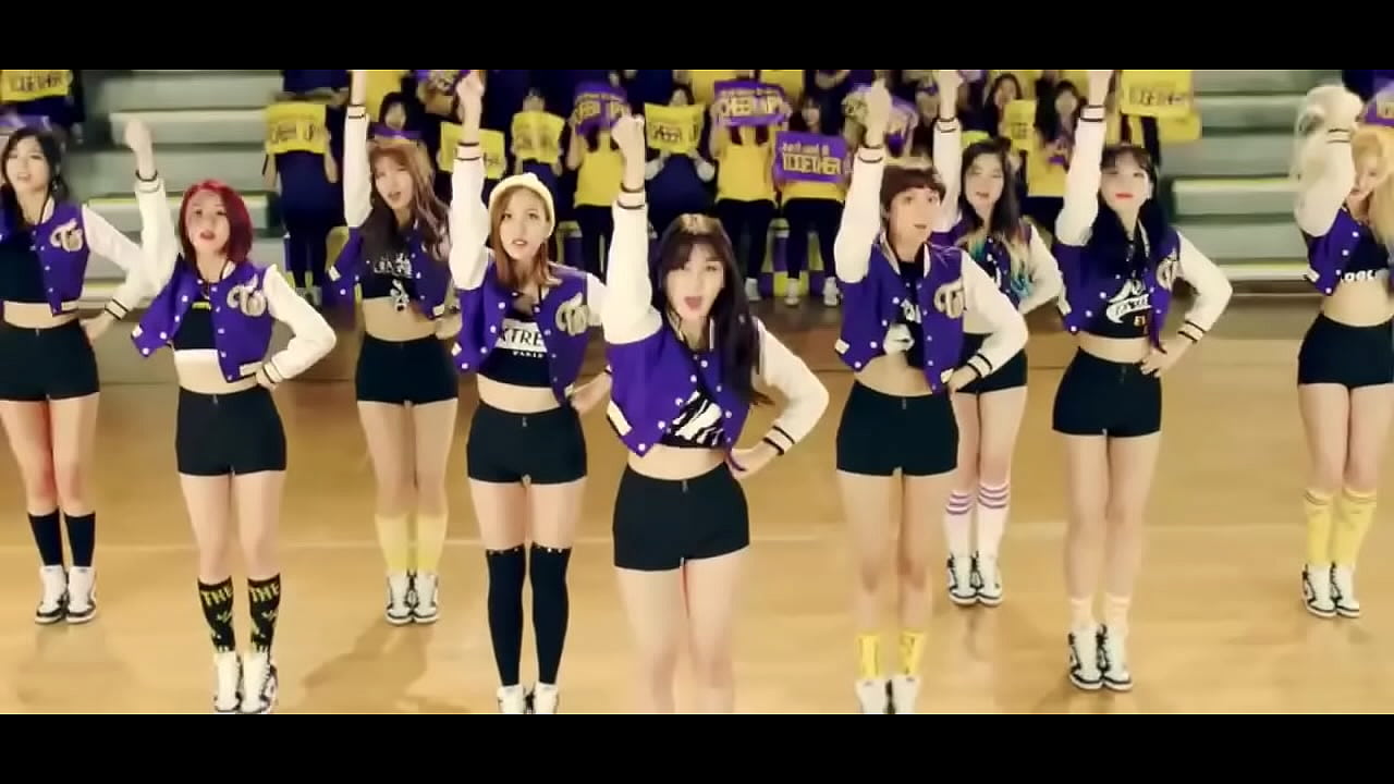 KOREAN GIRL AT SCHOOL DANCE