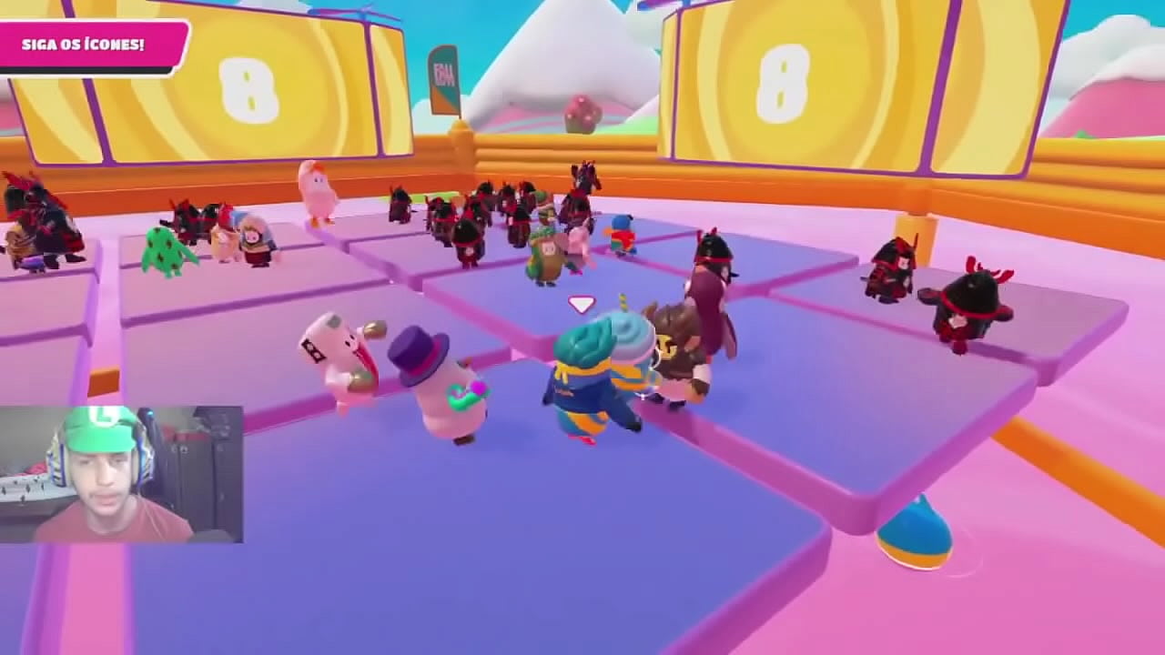 Fall guys mario verde