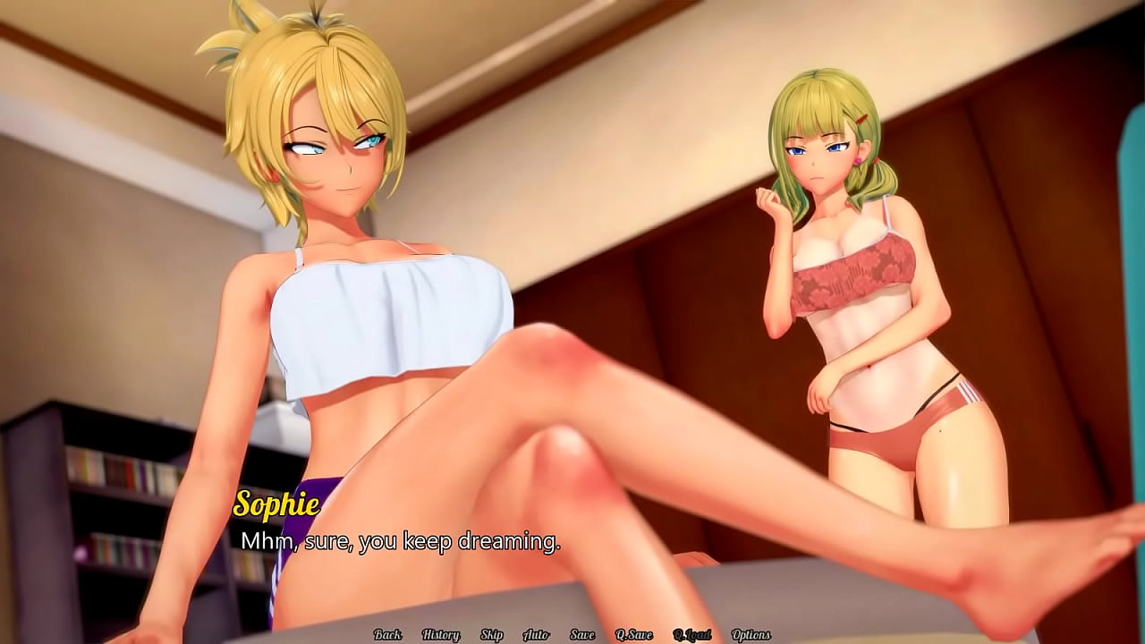 Hot Futanari Beats Her Meat