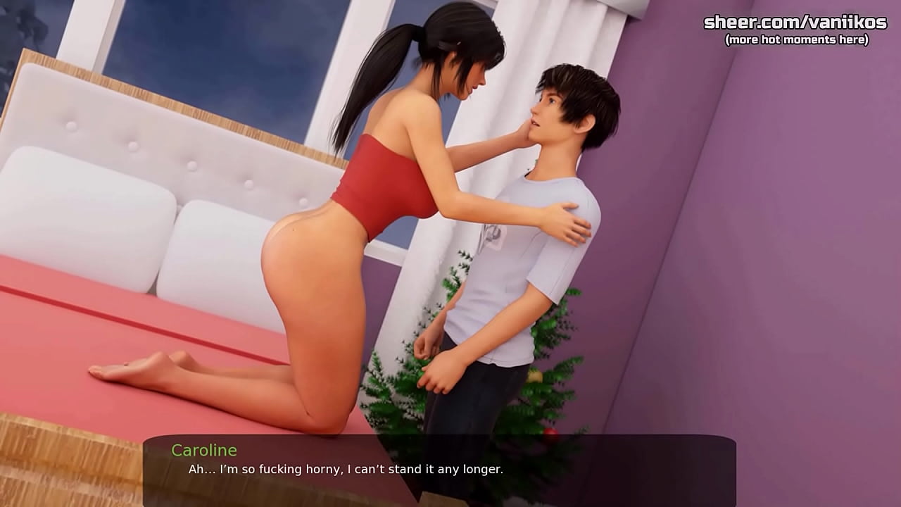 Blowjob from 2 teachers l Hottest highlights l Milfy City[Xmas Episode] l Part #2