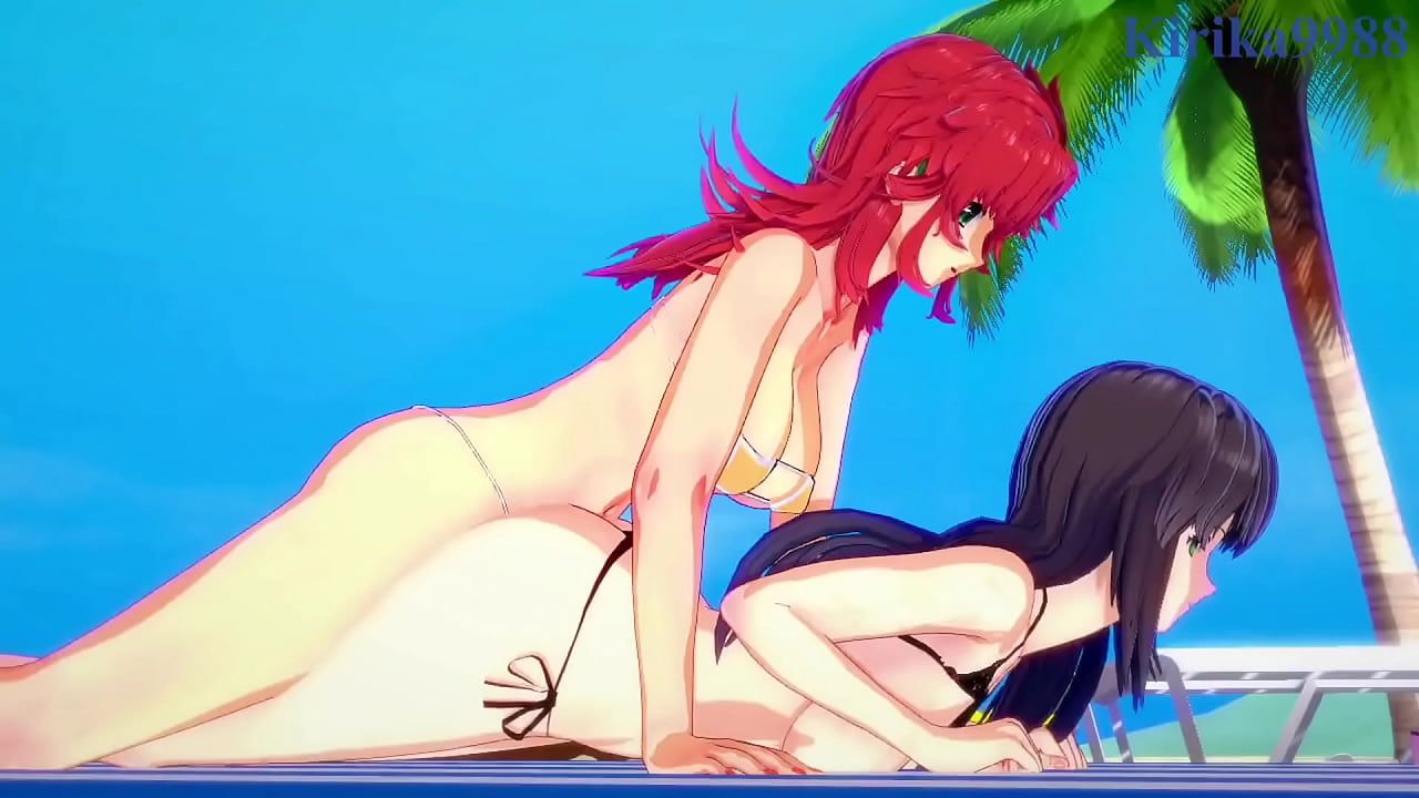 Excellen Browning and Setsuko Ohara and Festenia Muse intense futanari sex. - Super Robot Wars IMPACT & Z & J Hentai