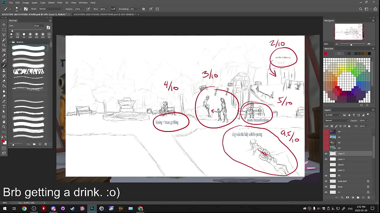 STS broadcast by DC on Picarto dated January Twenty-Fourth 2023