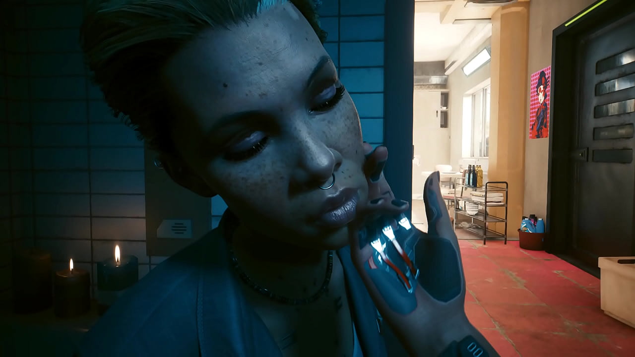 Alex Cyberpunk 2077 Animated Sex | Laguna Bend | Lizzie's Braindance Mod