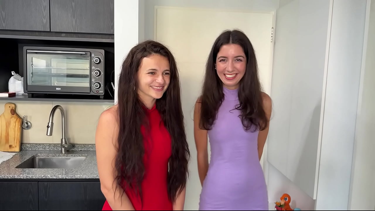 Two neighbors asked me to cum on their faces and went for a walk outside with cum on their faces