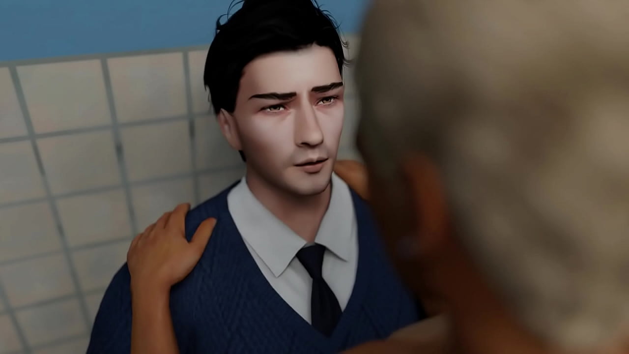 gay couple bathroom sex