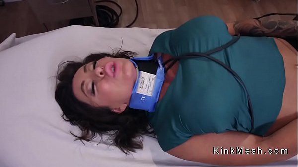 Hot redhead patient toys ass to huge tits Milf tanned nurse