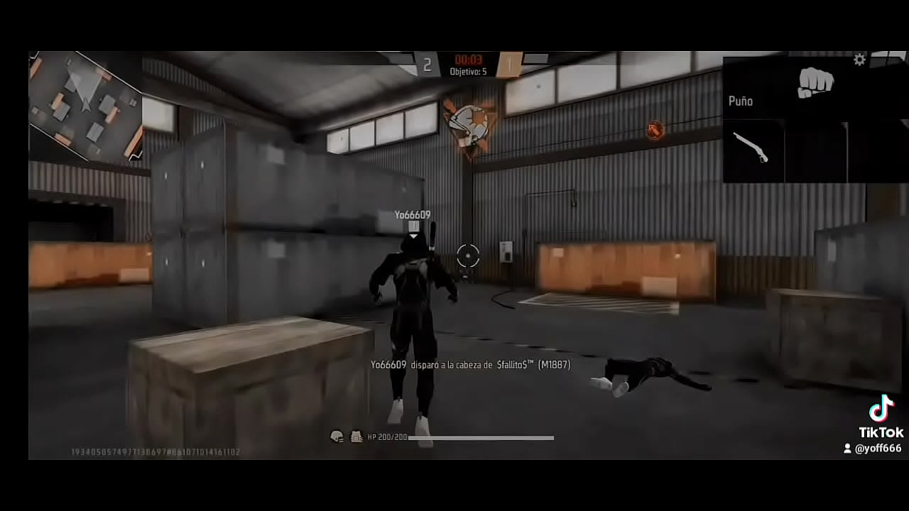 Jugando free fire con mi m10