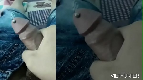 Cặc Việt bự đeo Khuy&ecirc;n sục cực d&acirc;m