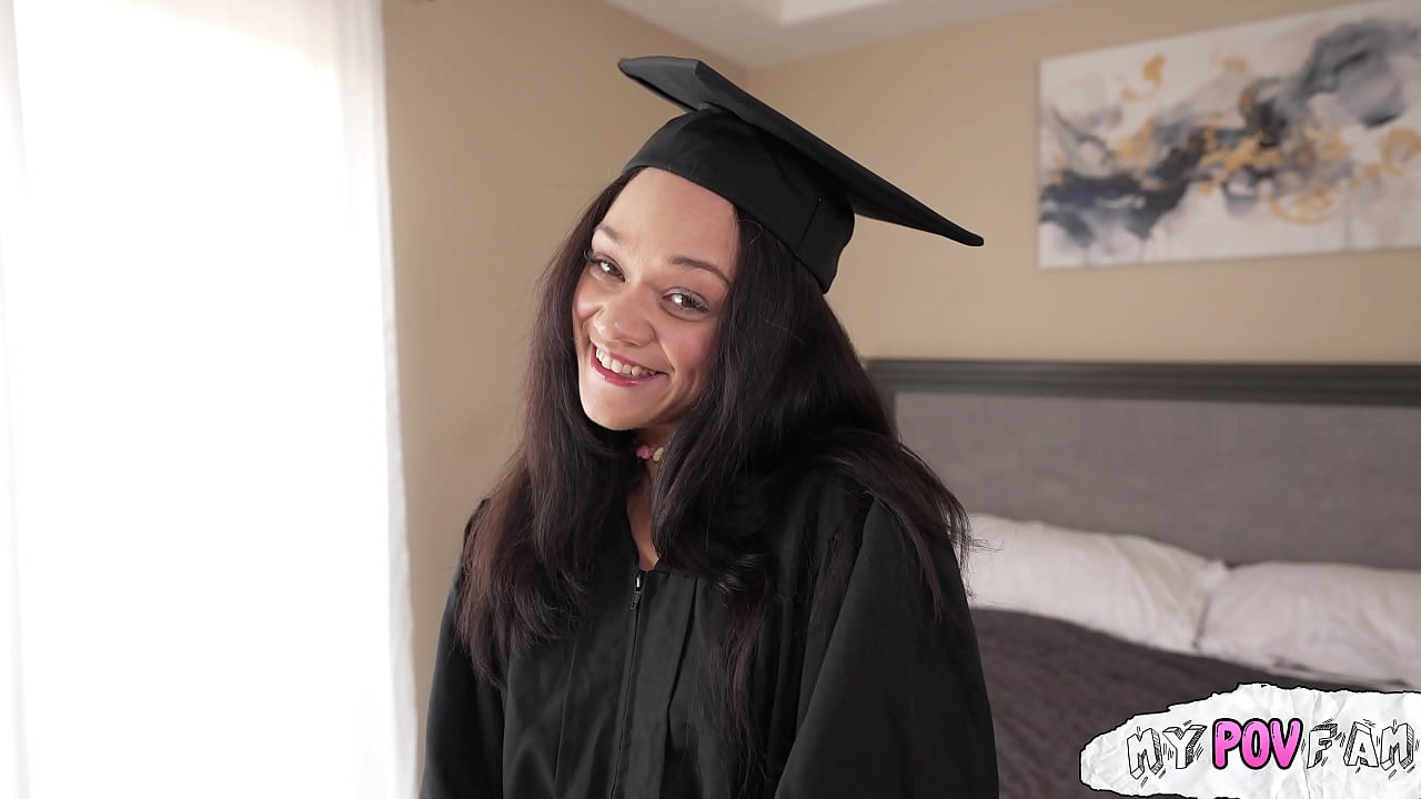 Girl next door gets grad gift from step-dad