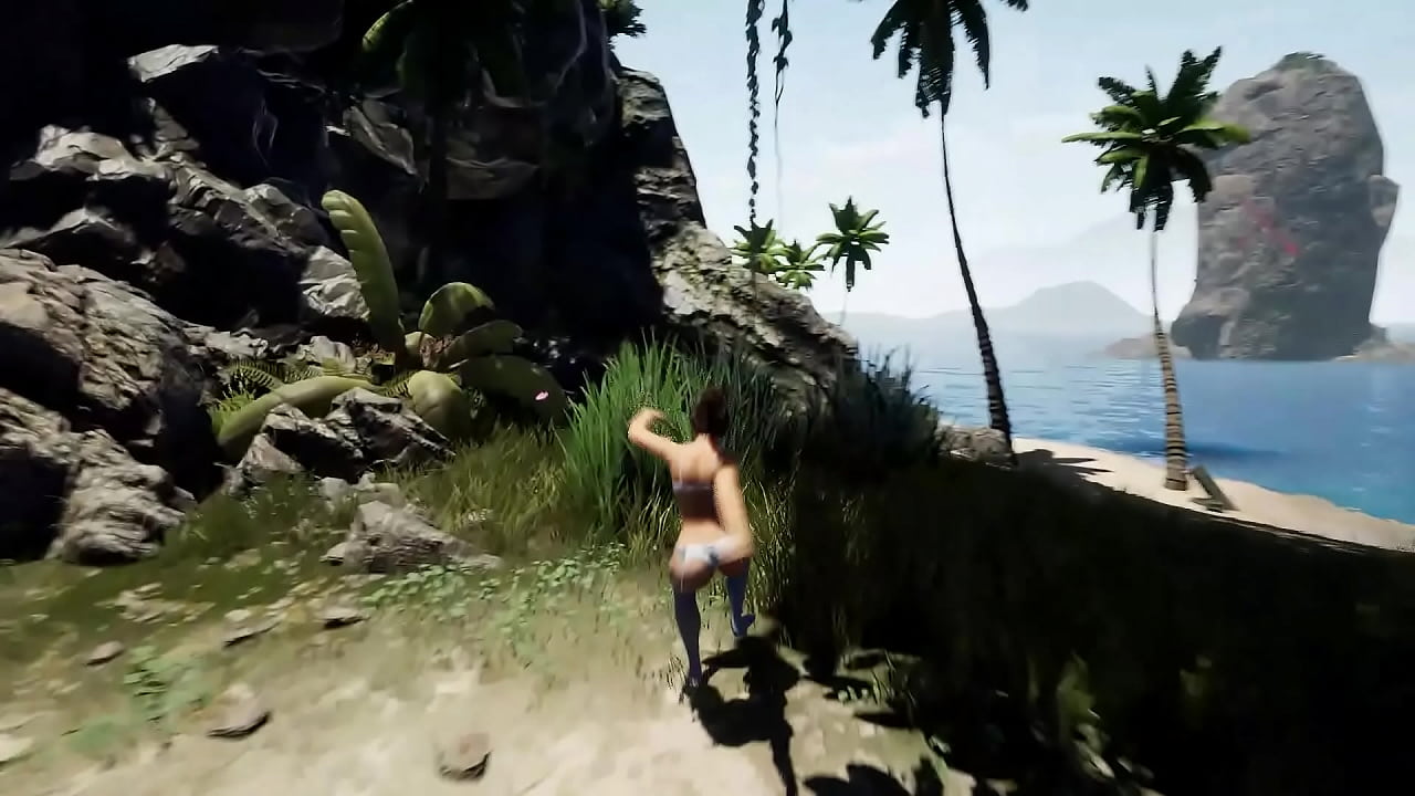 Lara's body is capable of arousing anyone. Exploring an abandoned bunker 3D