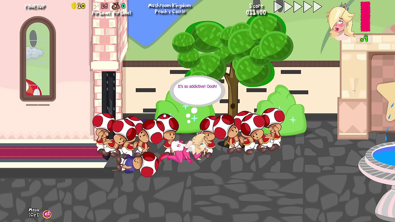 gameplay mario is missing princess castle   config