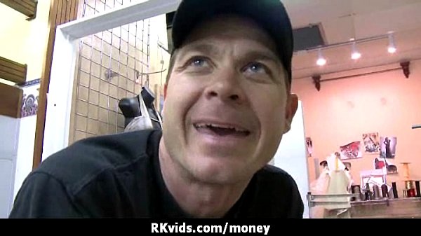 Desperate teen naked in public and fucks to pay rent 7