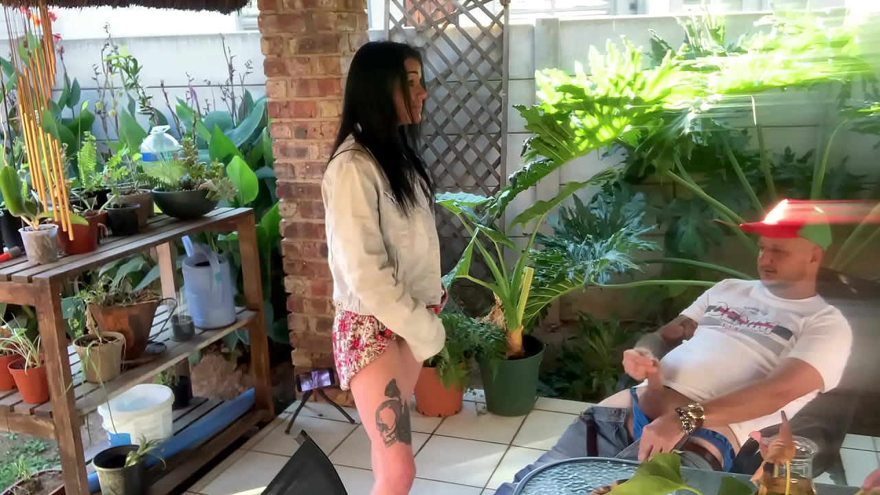 Mutual masturbation outdoor with my stepsis