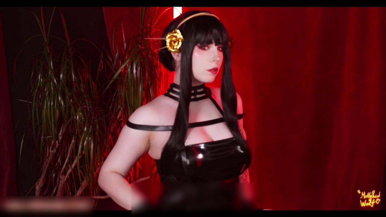 femdom with hot cosplay girl